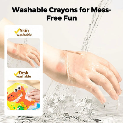 DoodlePops Silky Twist-Up Washable Crayons